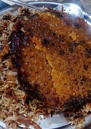 عکسی از دستور آلبالو پلو صدفی