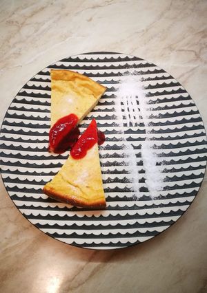 Ötperces fitt túrótorta recept fotója