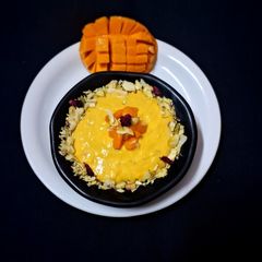 A picture of Mango Rabdi.