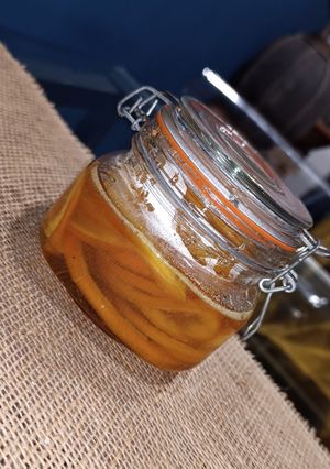 Una foto de Naranjas Confitadas