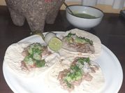 Una foto de bistec de res para taco