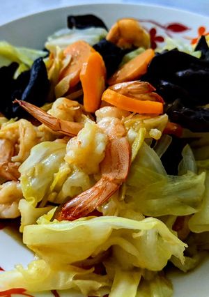A picture of Stir-Fry Cabbage.