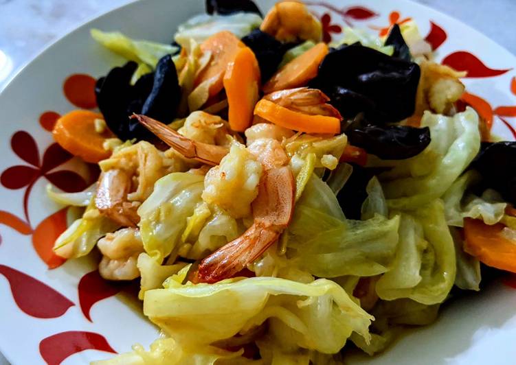 Recipe of Super Quick Homemade Stir-Fry Cabbage