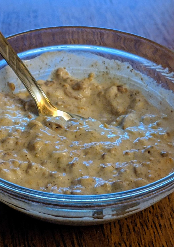 Una foto de Cereales con yogurt natural