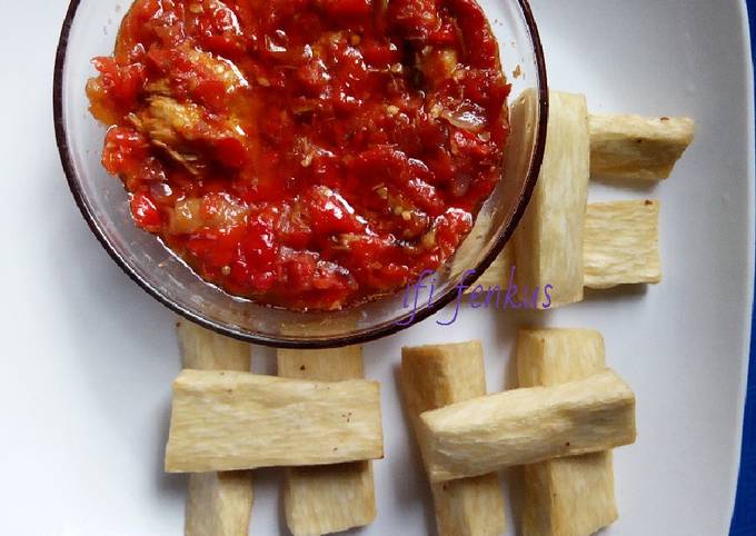 Step-by-Step Guide to Prepare Thomas Keller Tomatoes sauce paired with fried yam