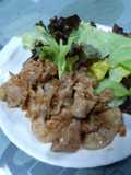 หมูผัดขิงสไตล์ญี่ปุ่น (Buta Shogayaki)