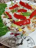 Ensalada de arroz con lentejas