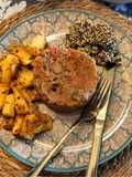 Tartar de Berenjena con Patatas en Estuche de Microondas