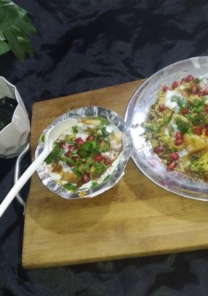 चटपटी मटर चाट (chatpati matar chaat recipe in Hindi) रेसिपी मुख्य फोटो
