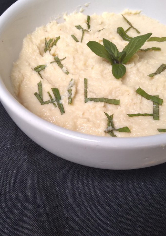 Una foto de Hummus de garbanzos