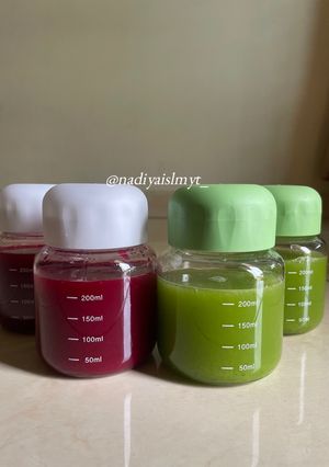 Foto resep Healty juice 🍎🍋🥬🥒🍍🥕