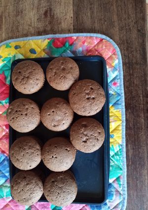 A picture of Chocolate cupcakes.