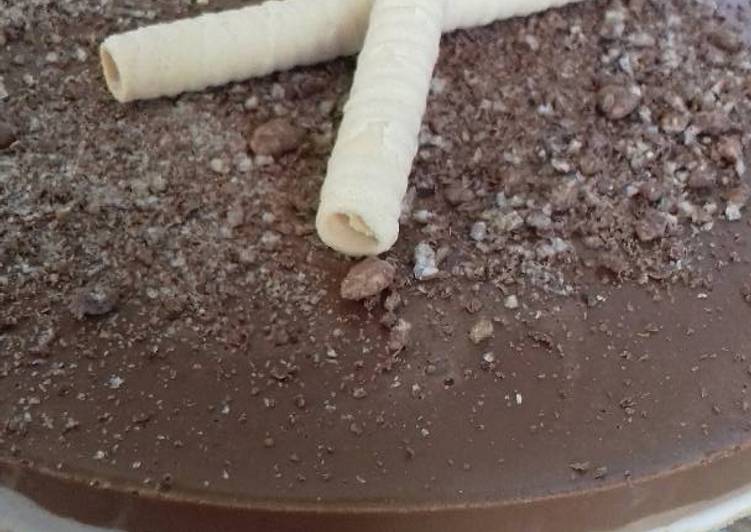 Tarta tres chocolates en la thermomix