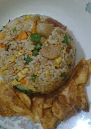 Foto resep Nasi goreng yangchow