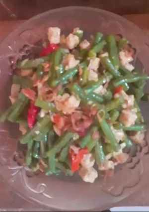 Foto resep Tumis kacang panjang