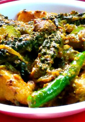 আমন্ড করলা (almond karola recipe in Bengali) রেসিপির প্রধান ছবি