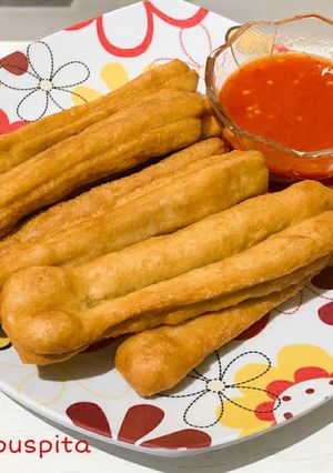 Foto resep Cakwe dan Sambal Gampang Anti Gagal Ala Pita
