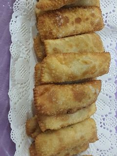 صورة لوصفة لفائف الجبن اللذيذة