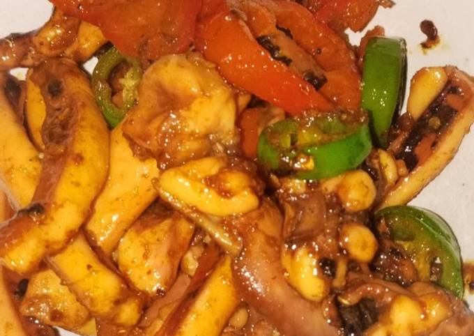 Resep Cumi Cumi Saus Asam Manis Pedas Oleh Nuraeni Cookpad