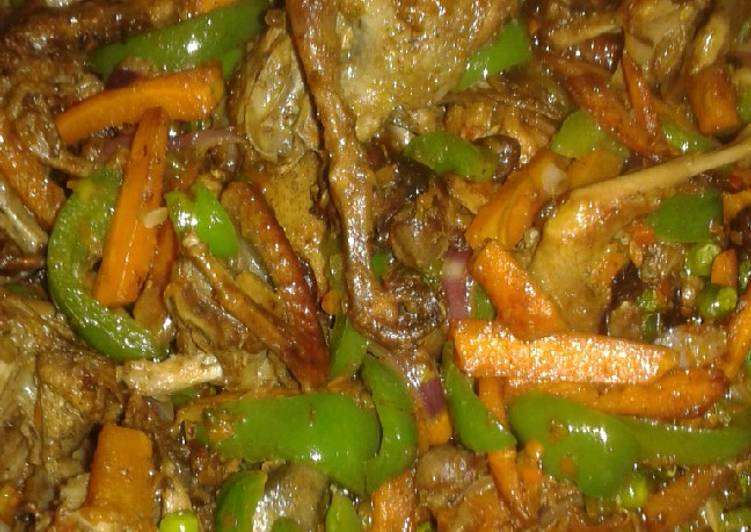 Recipe of Quick Stir fry pigeon meat