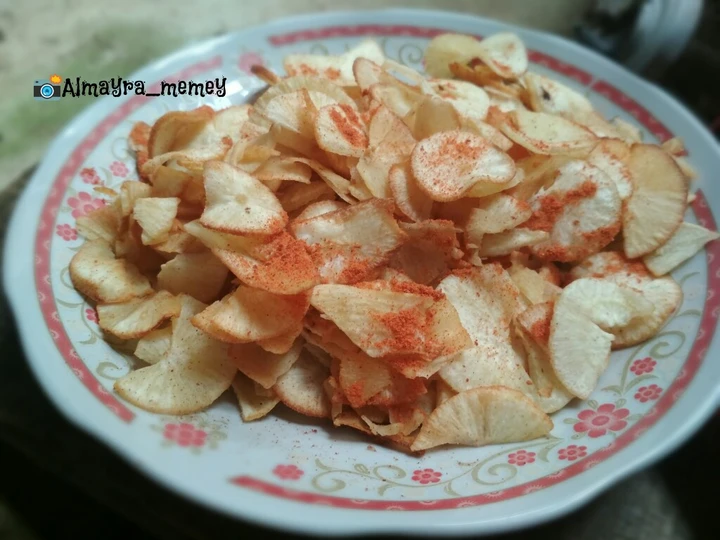 Langkah Mudah untuk Menyiapkan Resep Keripik Singkong Balado yang Enak Banget Anti Ribet, Mantap