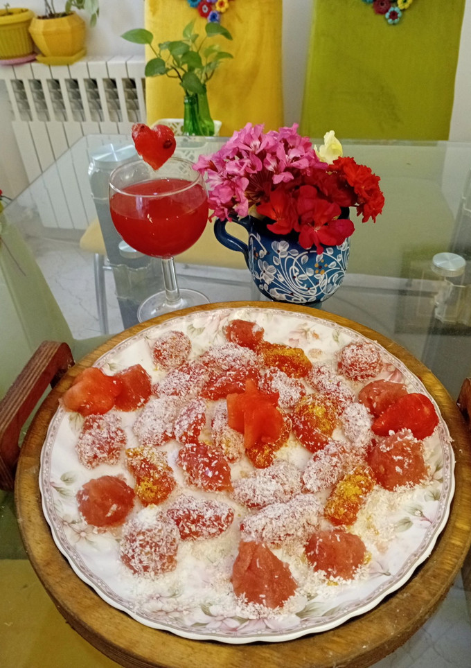 عکسی از دستور لوکوم هندوانه🍉 رژیمی