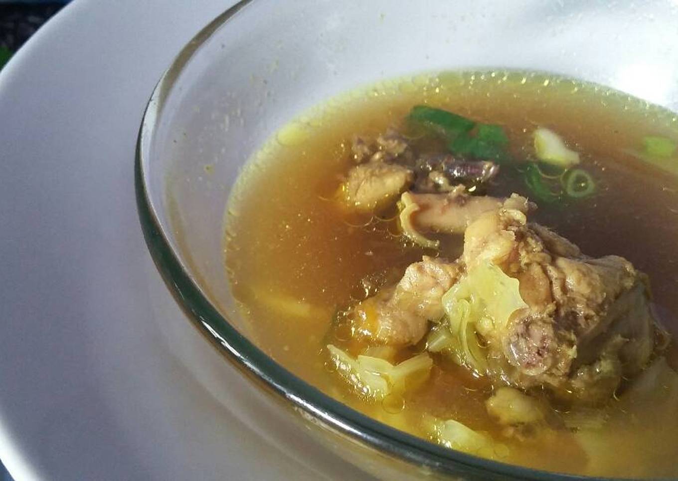 Soto ayam bening