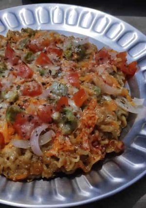 A picture of Jhatpat Maggi Pizza.