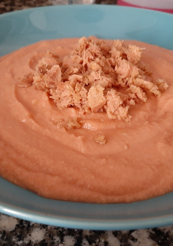 Una foto de Salmorejo