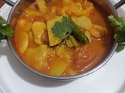 A picture of aloo cauliflower