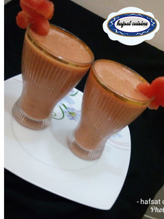 A picture of Watermelon smoothy.