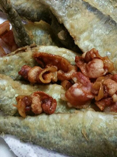 Una foto de Truchas con jamón