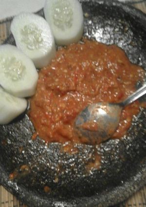Foto resep Sambel terasi 👌