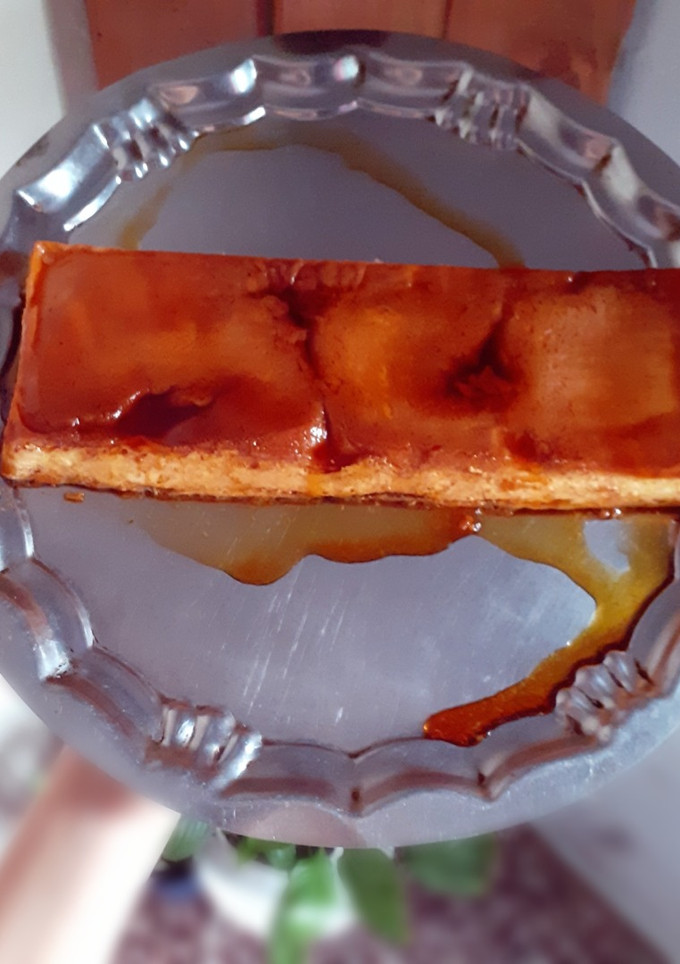 Una foto de Flan casero!