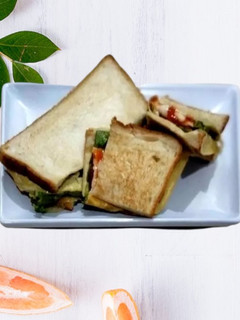 Foto resep Sandwich Telur Lipat
