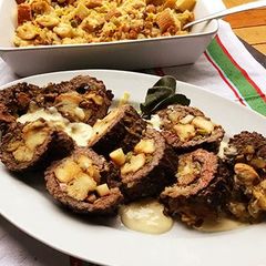 A picture of Fullblood Wagyu Top Round Steak Roulade.