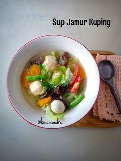 Foto resep Sup Jamur Kuping