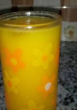 A picture of Mango juice.
