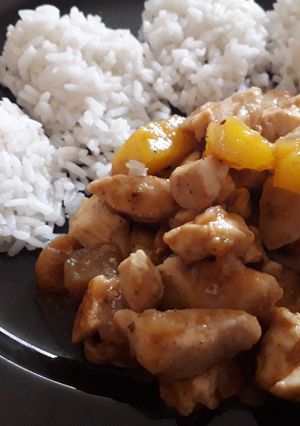 Mangós csirkemell recept fotója