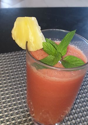 A picture of Freshmixfruitsmoothie#weeklyjikonichallenge.