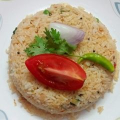 A picture of Tomato rice.