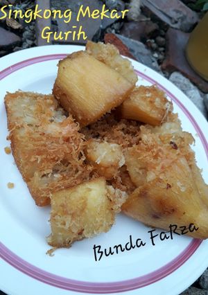 Foto resep Singkong Gurih Mekar