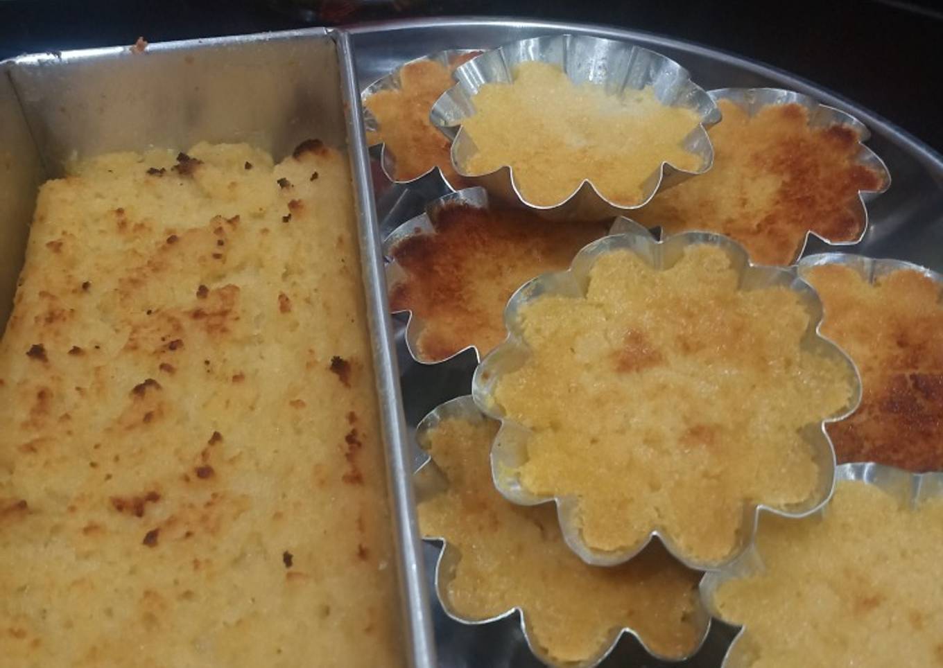 Bingka kentang bakar