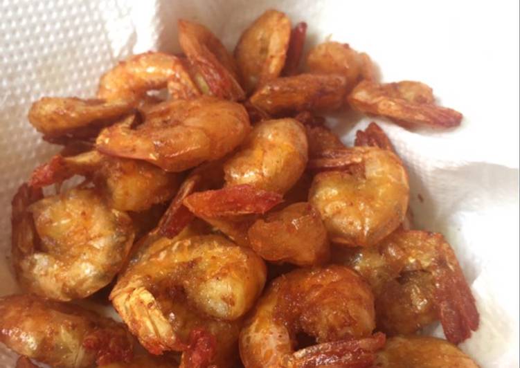 Resep Udang goreng gurih yang Sempurna