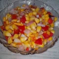 Corn bhel A picture of Corn bhel.