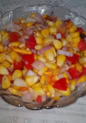 A picture of Corn bhel.