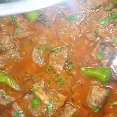 A picture of Mutton Karahi🍲.