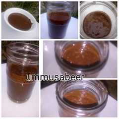 A picture of Home made nutella.