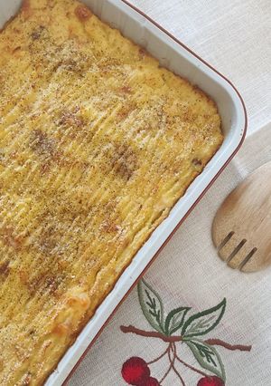 A picture of Gateau di patate napoletana.