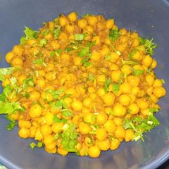 A picture of Spicy Chickpeas.